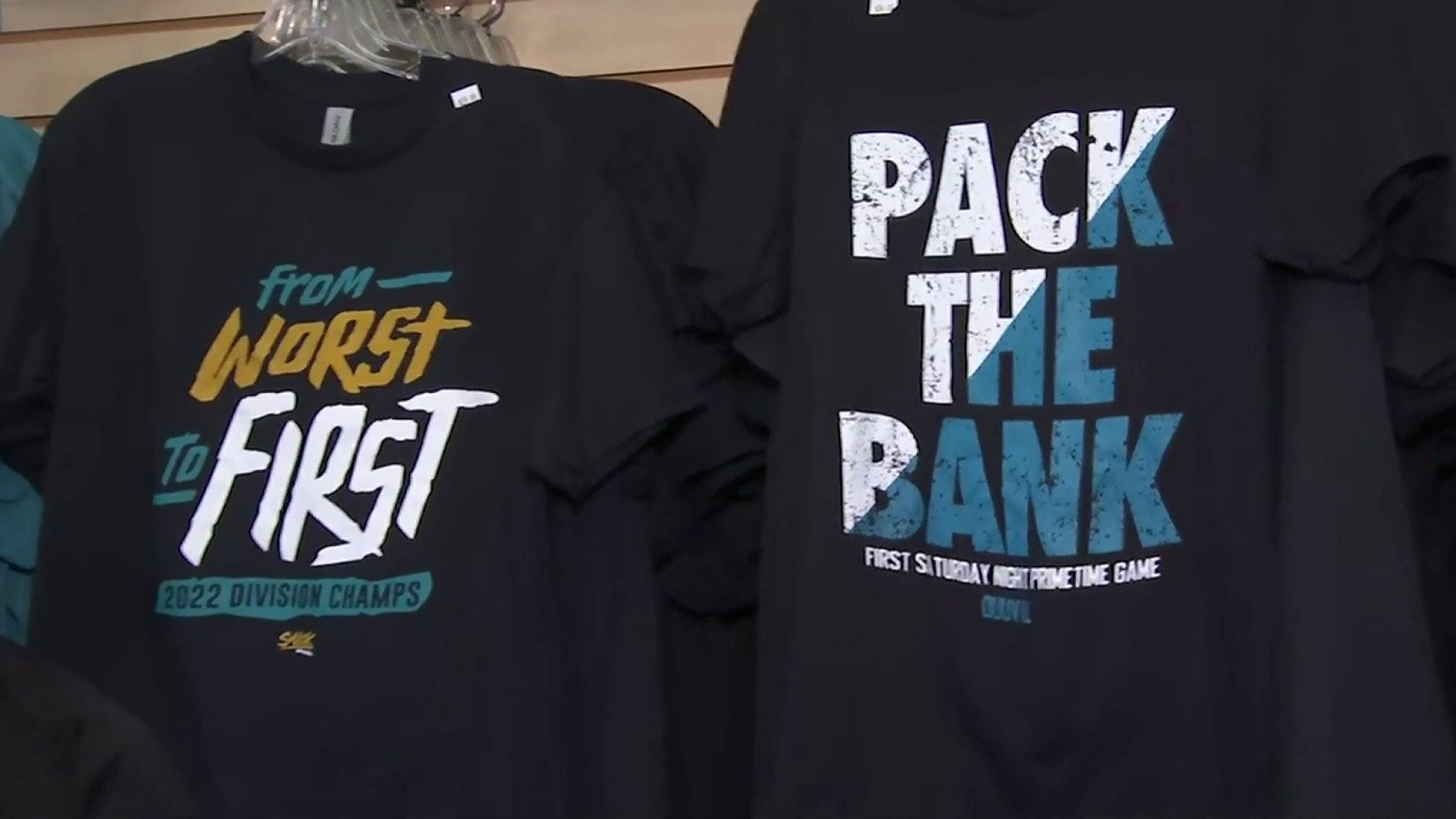 Stores can't keep new Jaguars gear in stock