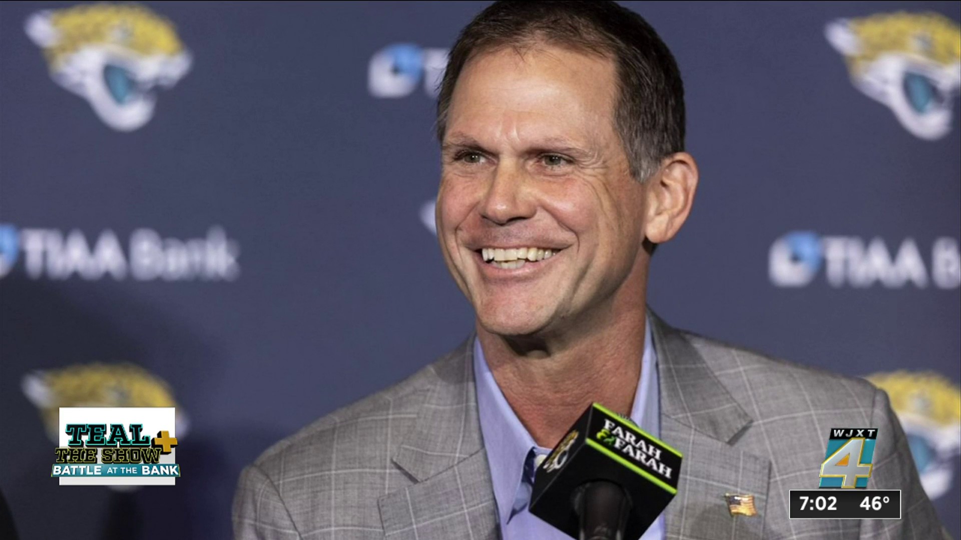 Jacksonville Jaguars GM Trent Baalke keeps clown figure on his desk