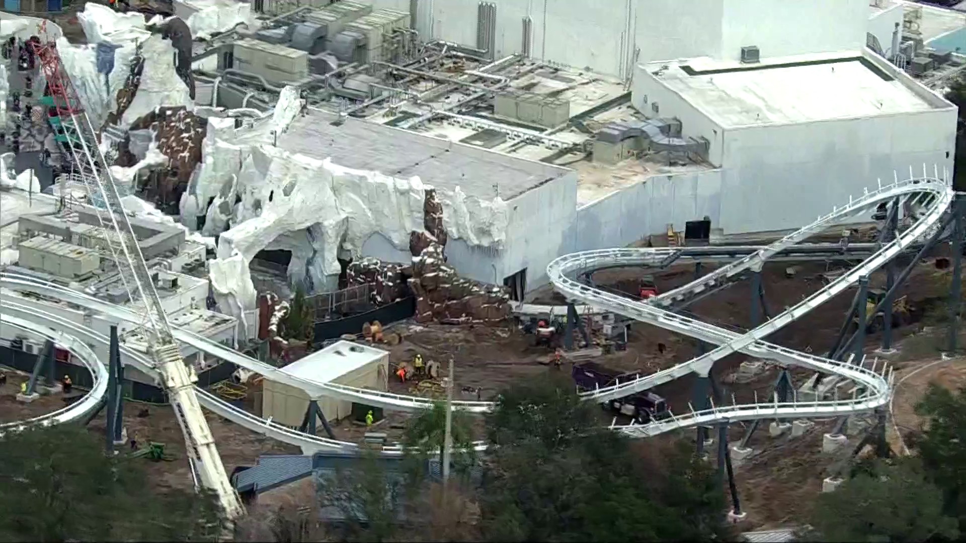 SeaWorld Orlando making progress on Penguin Trek coaster