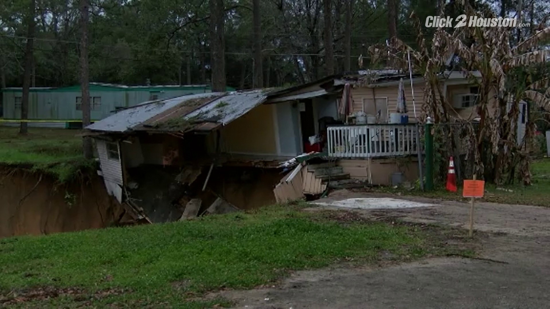 sinkhole house