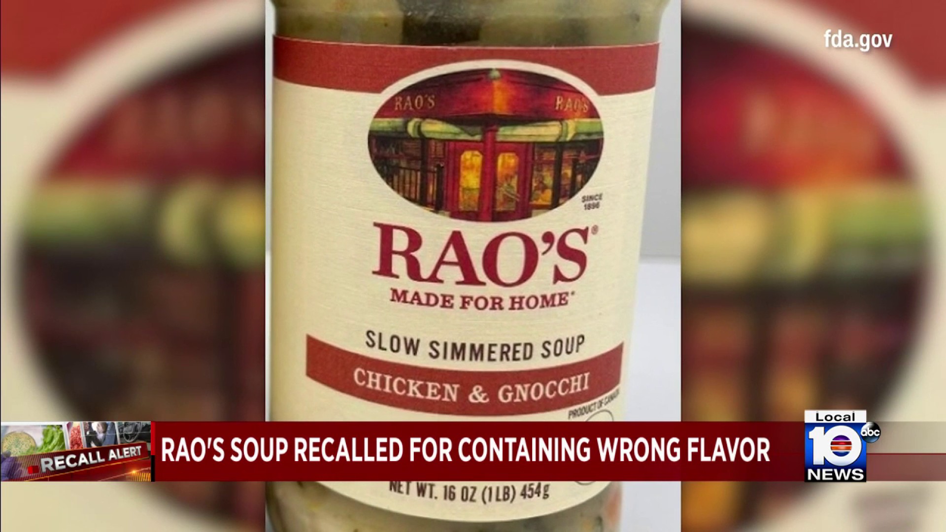 Rao's Slow Simmered Chicken Gnocchi Soup Recalled For Egg