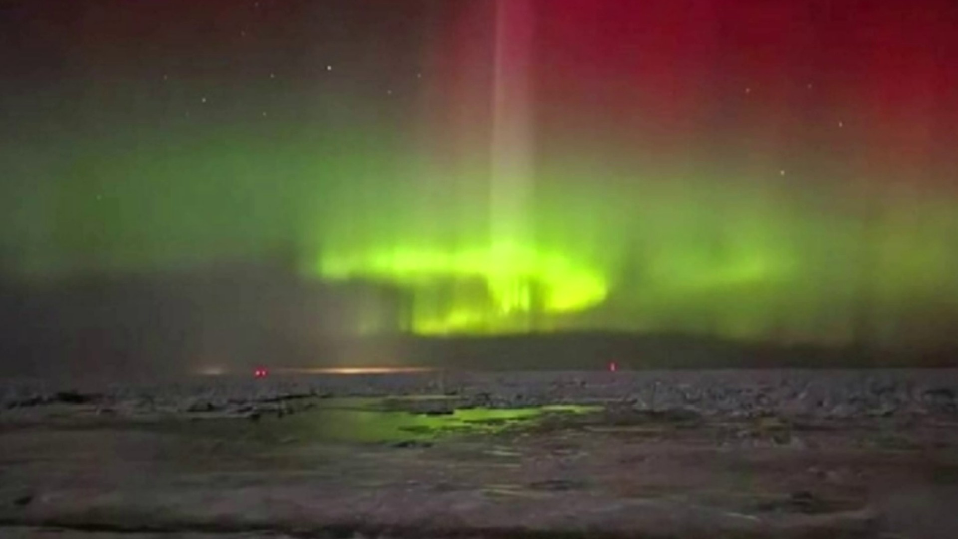 Northern Lights spotted Sunday night, may be visible Monday