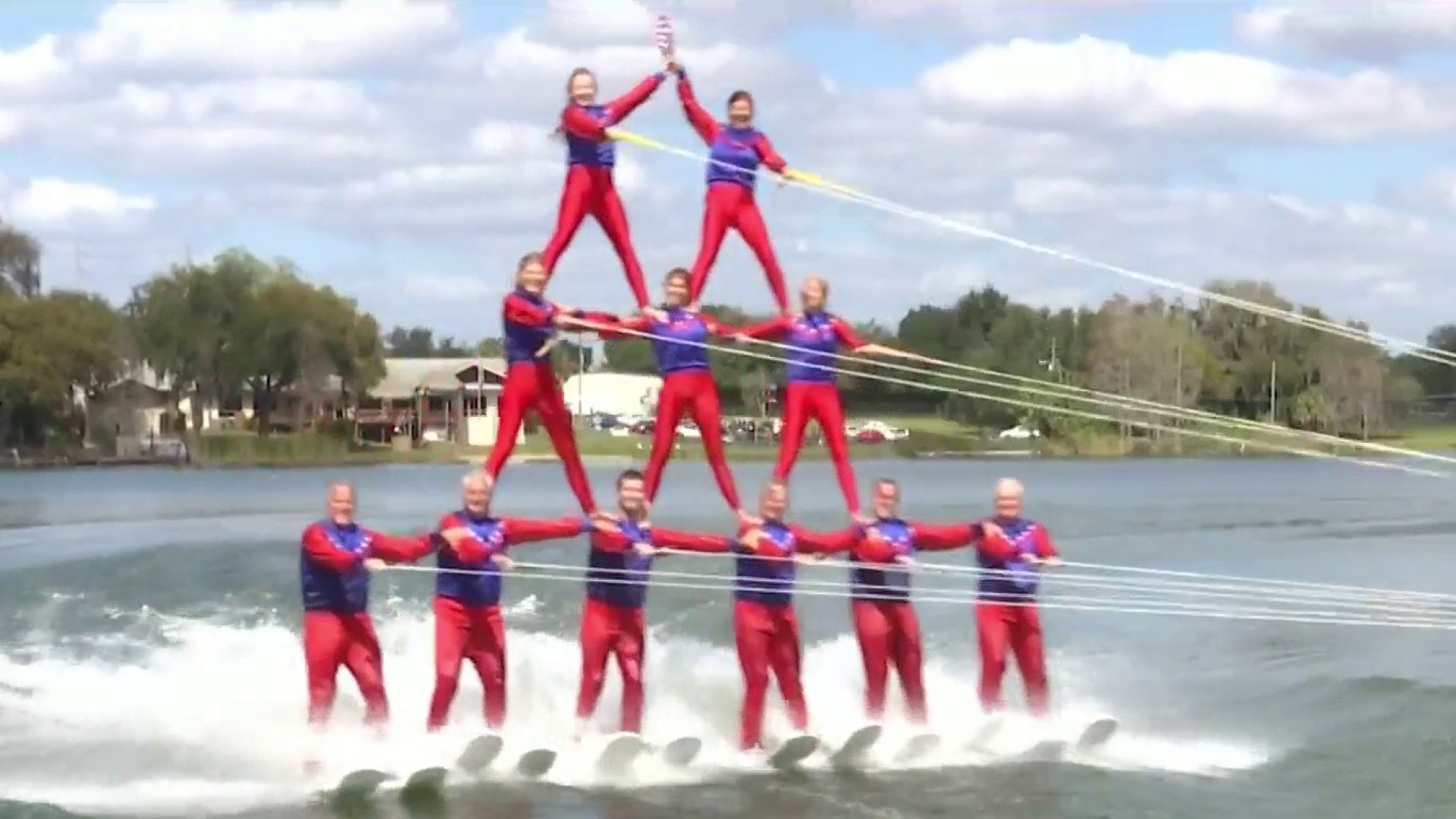 Water Ski Show Cypress Gardens Water Ski Team Visit Central