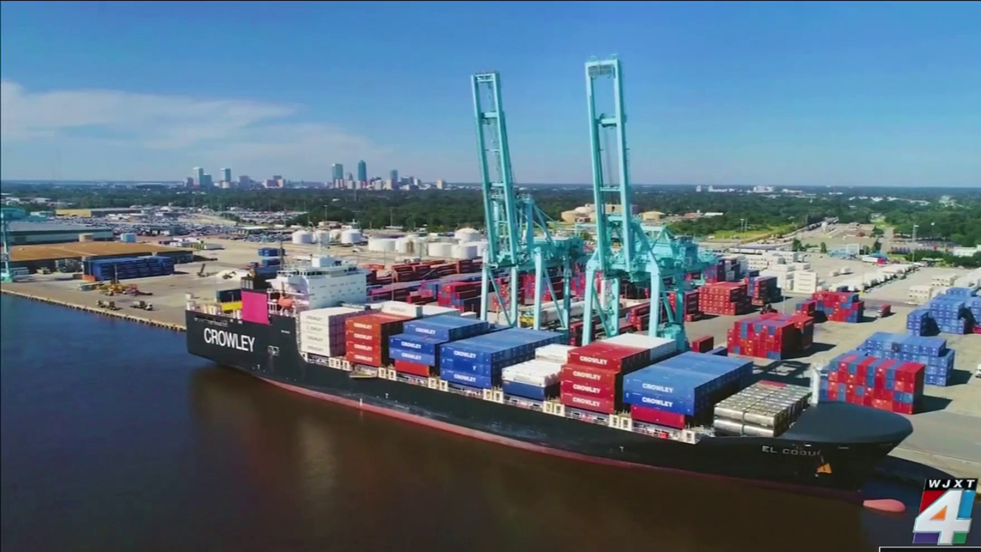 Shipping company moving part of its operations to JaxPort DeSantis announces