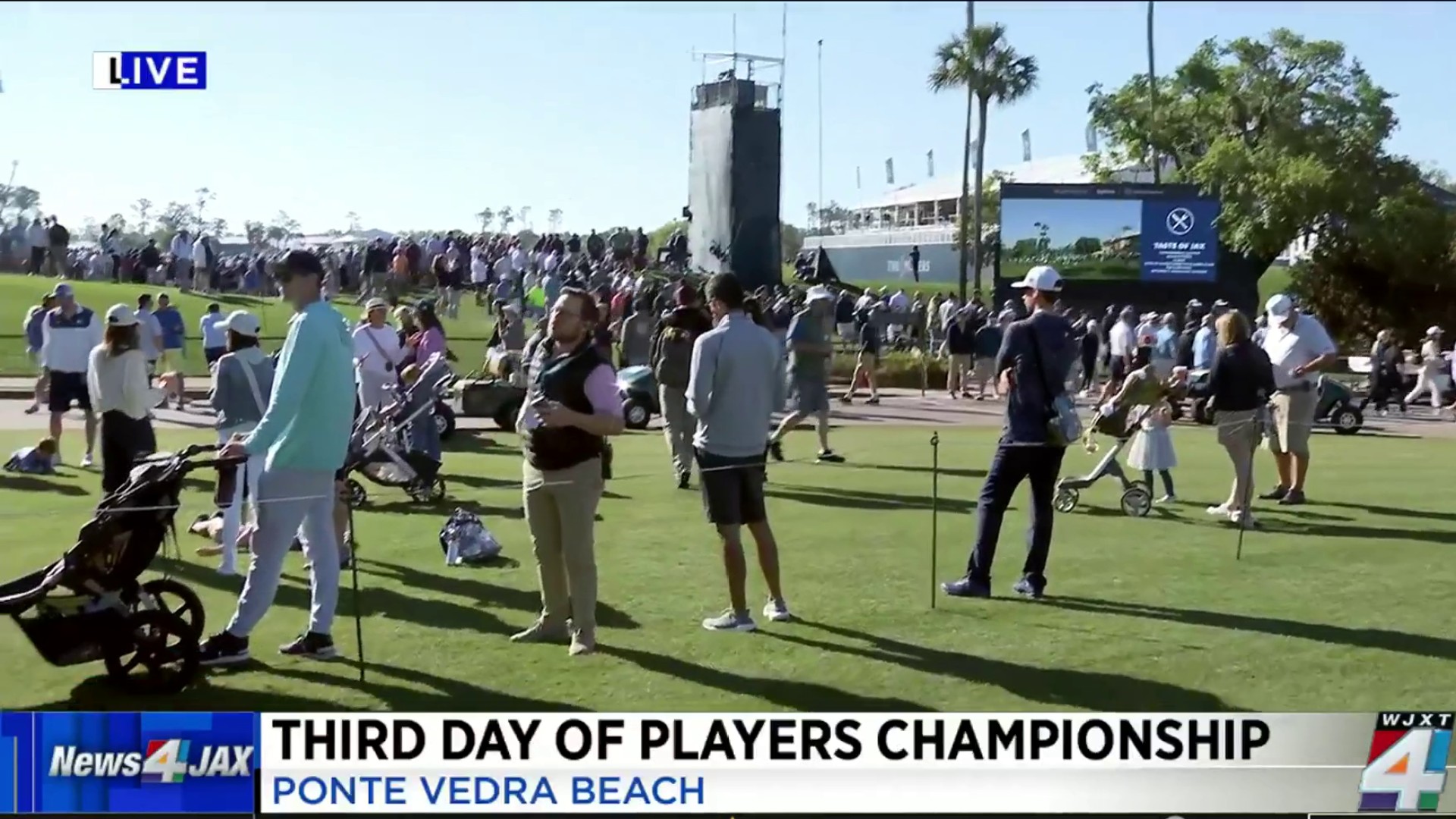 Its the third day of The Players Championship