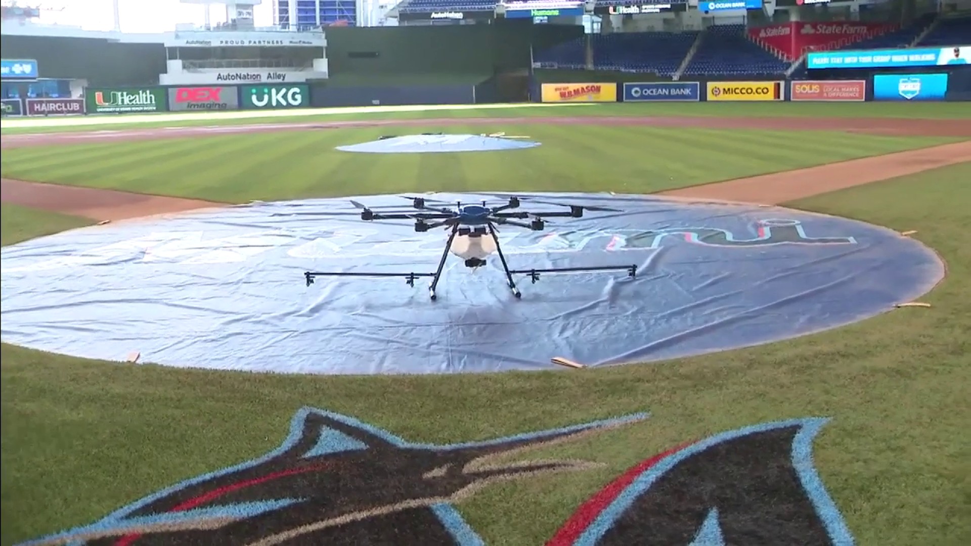 From drones to your phone, here's how Marlins plan to keep you