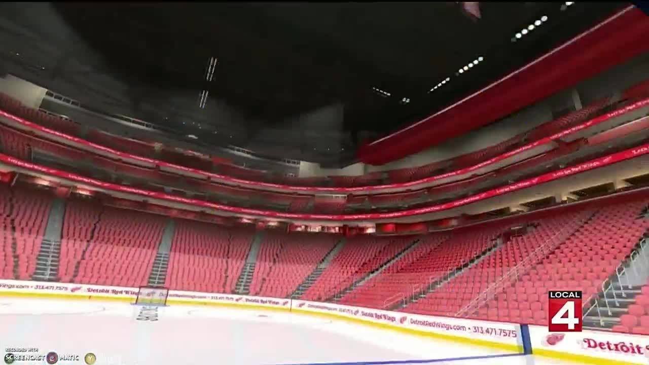 Detroit Red Wings Virtual Seating Chart