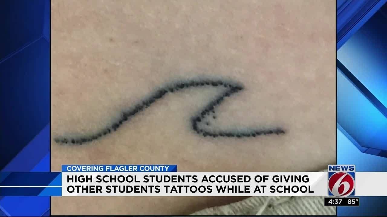 Students give classmates tattoos at Flagler high school, deputies say
