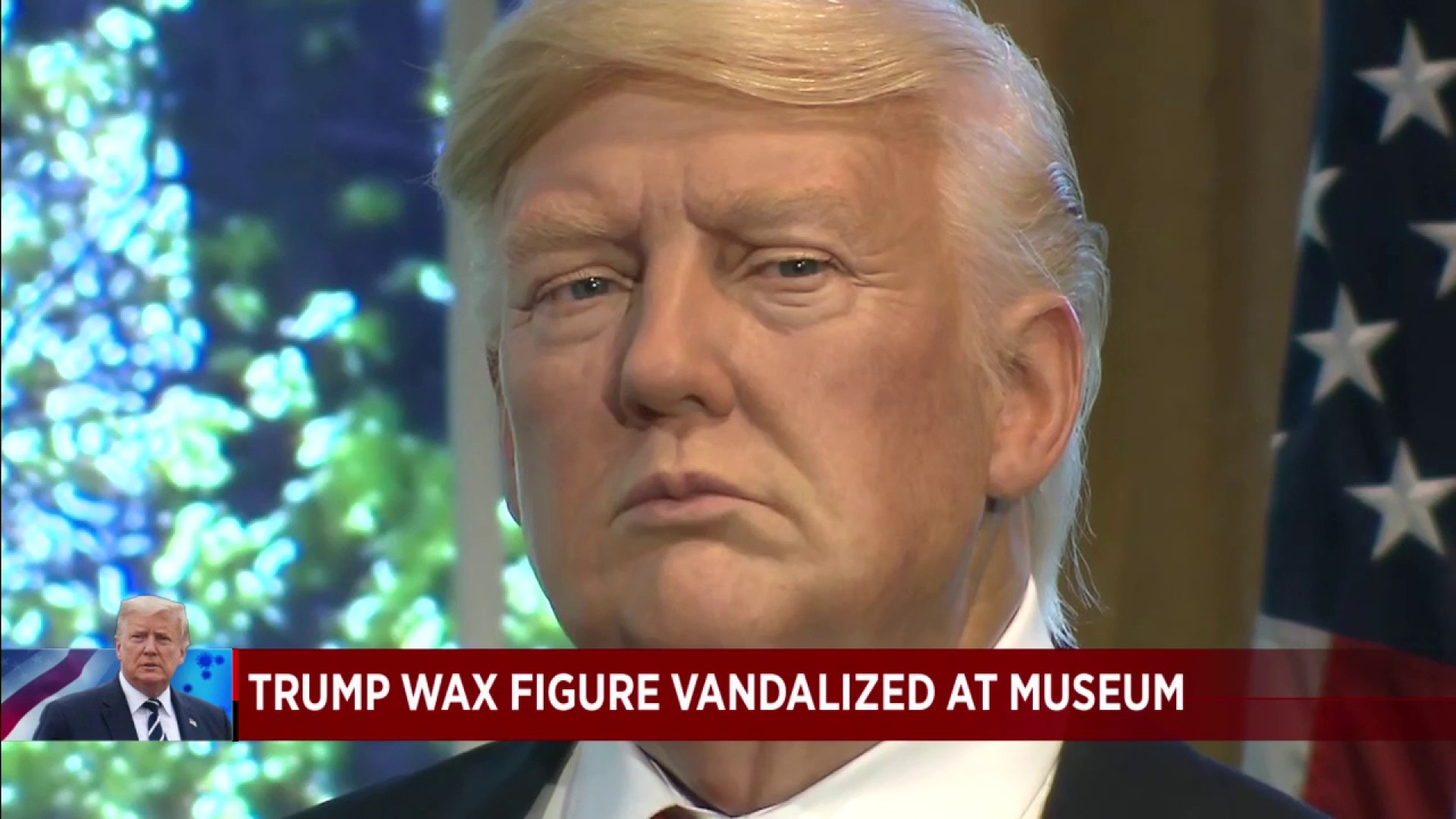 Trump Wax Statue Removed Because People Keep Punching It in Museum