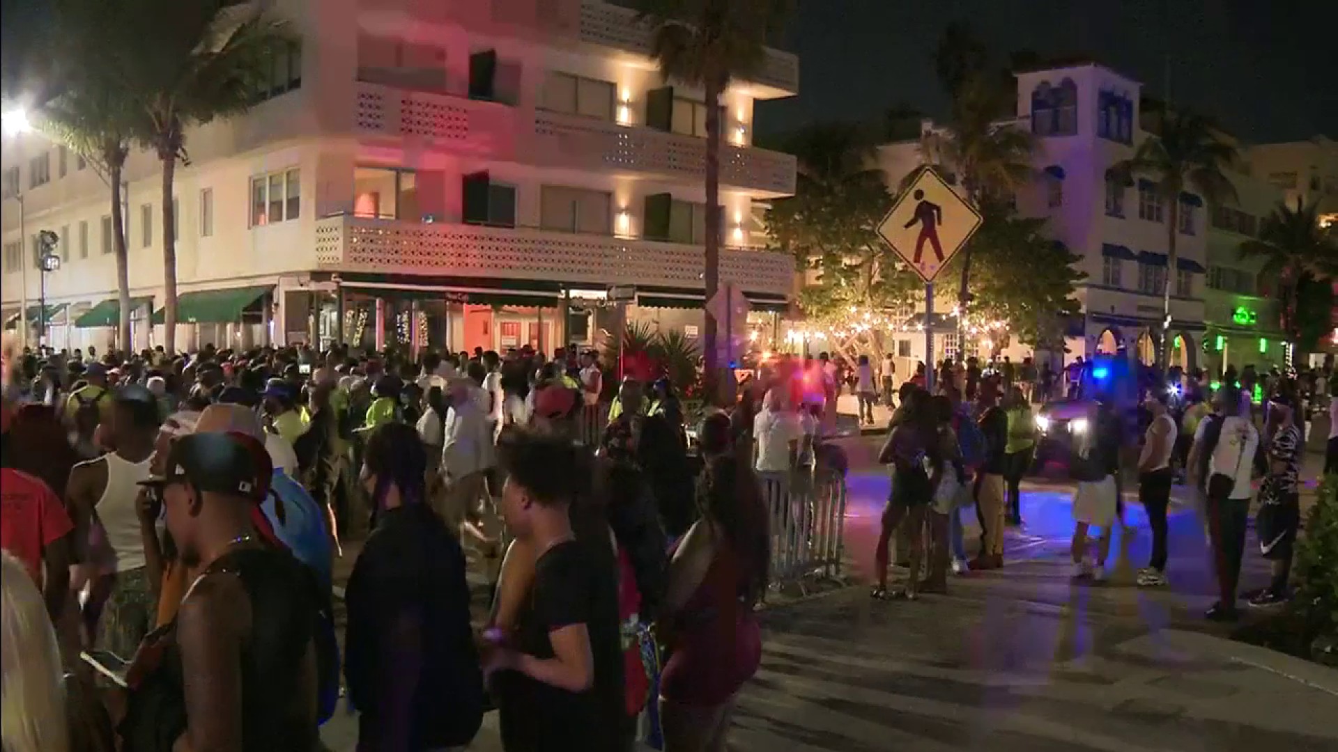 South Beach party just moves in different direction despite 8 p.m. imposed  curfew