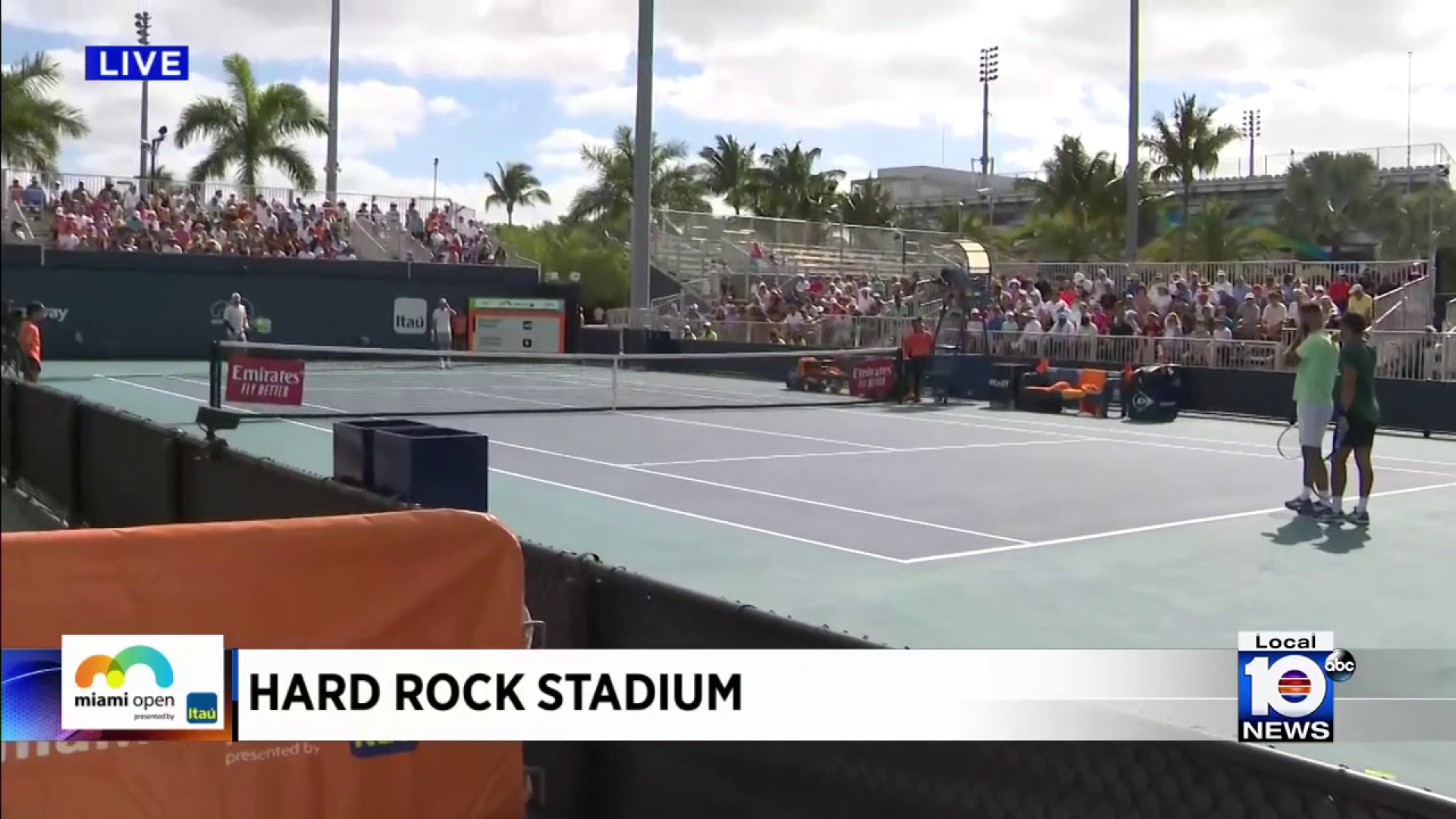 Thousands gather as Miami Open returns to Hard Rock Stadium