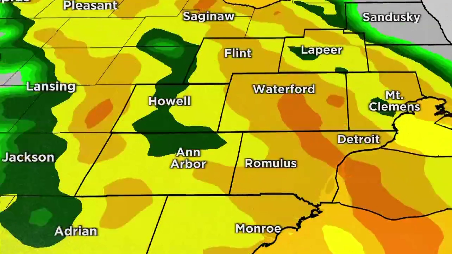 Michigan Weather Radar ClickOnDetroit WDIV Local 4