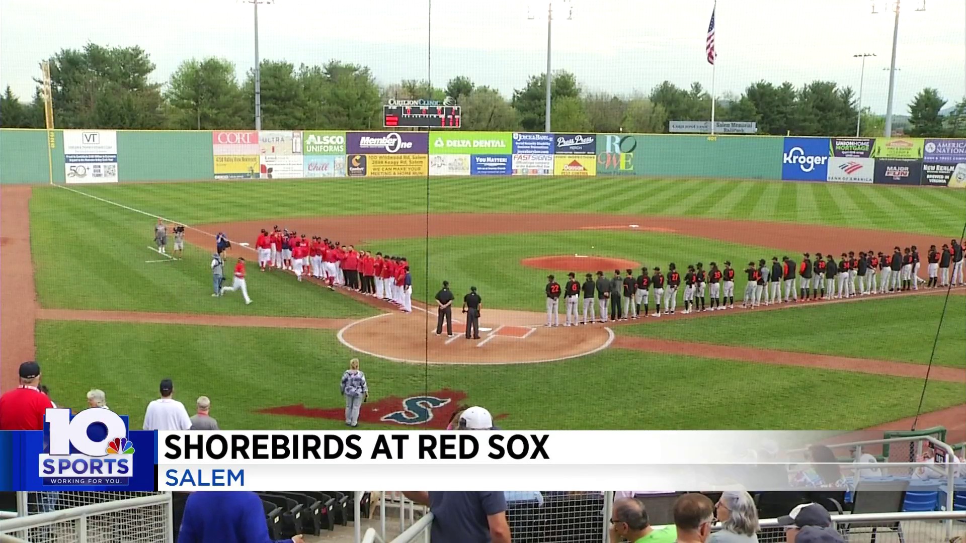 Watch: Shorebirds outslug Red Sox in Salem opener