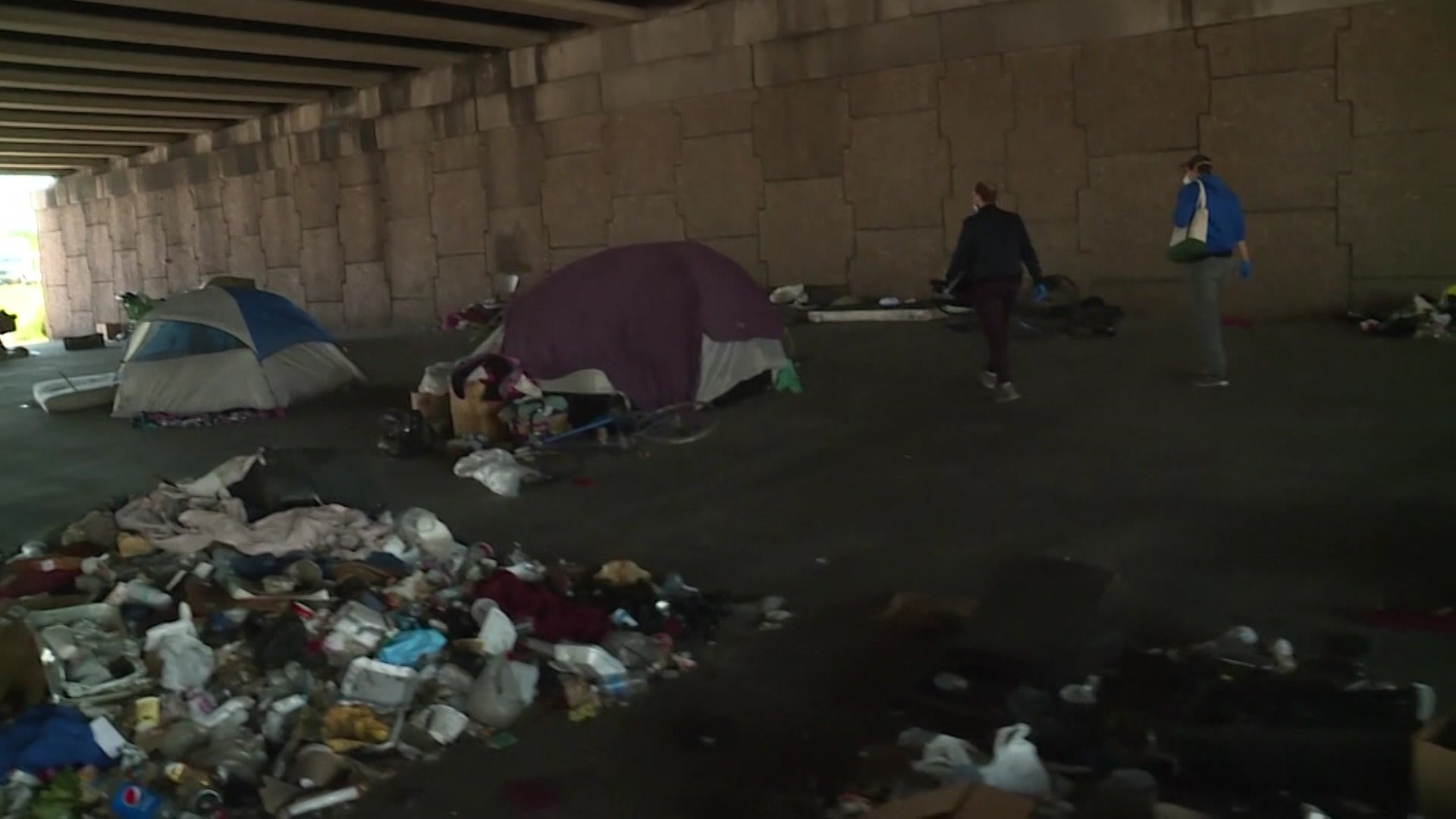 Houston Harris County Open New Homeless Shelter In Efforts To Mitigate Spread Of Coronavirus