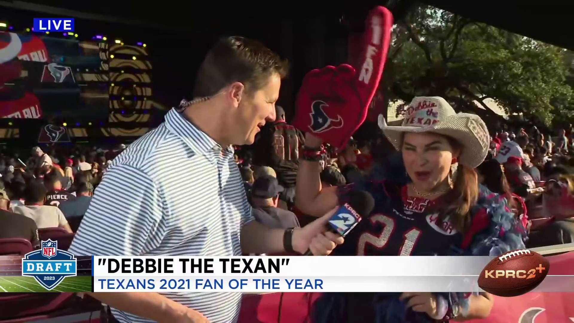 Draft Party  Houston Texans 