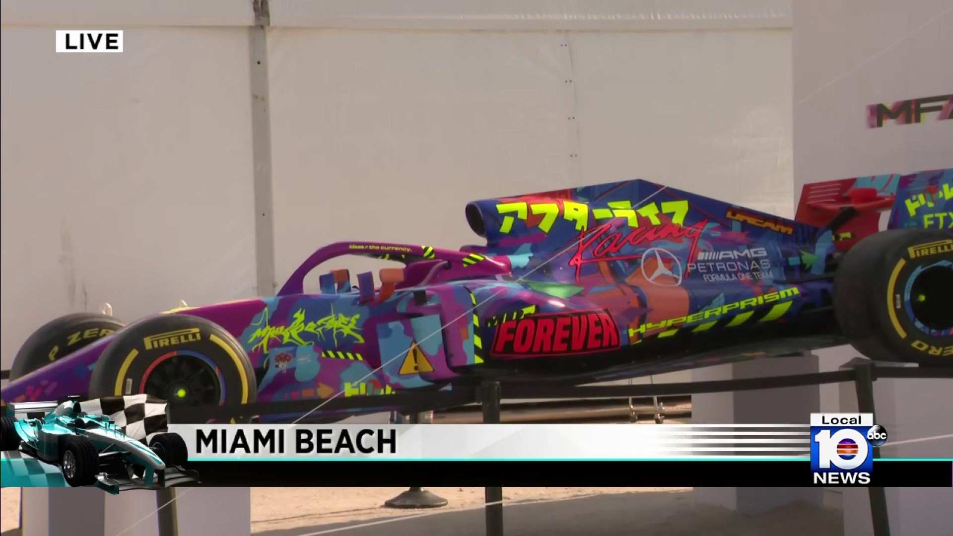 Formula 1 Miami 2022 South Beach watch party includes simulator