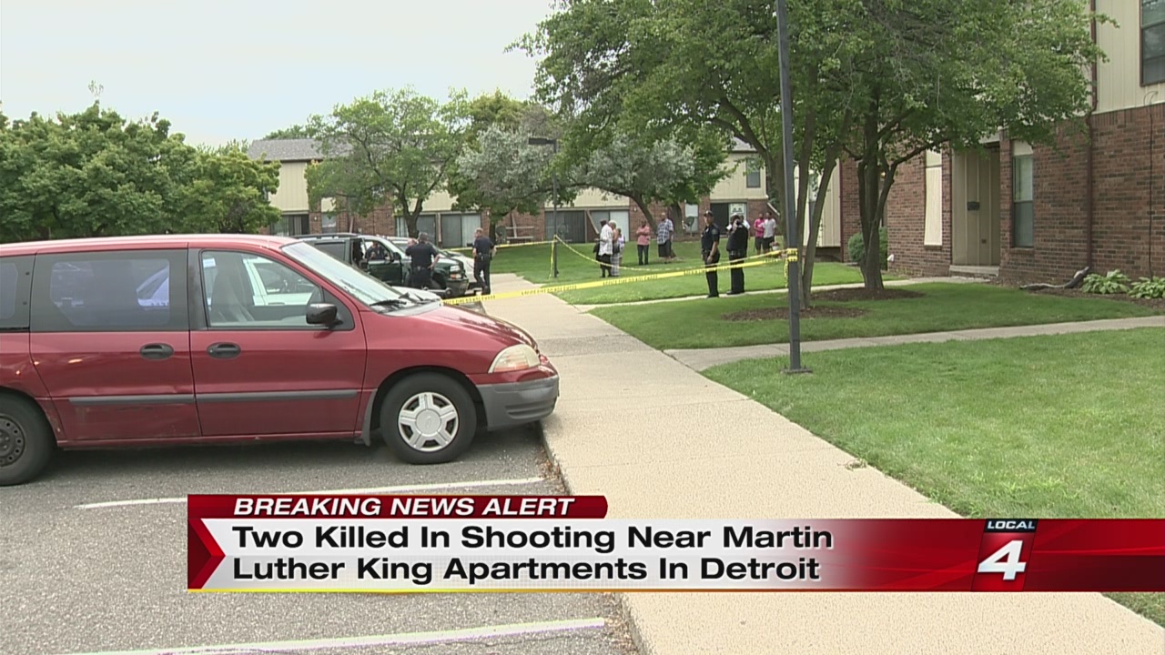 2 Killed In Shooting Near Martin Luther King Apartments In Detroit