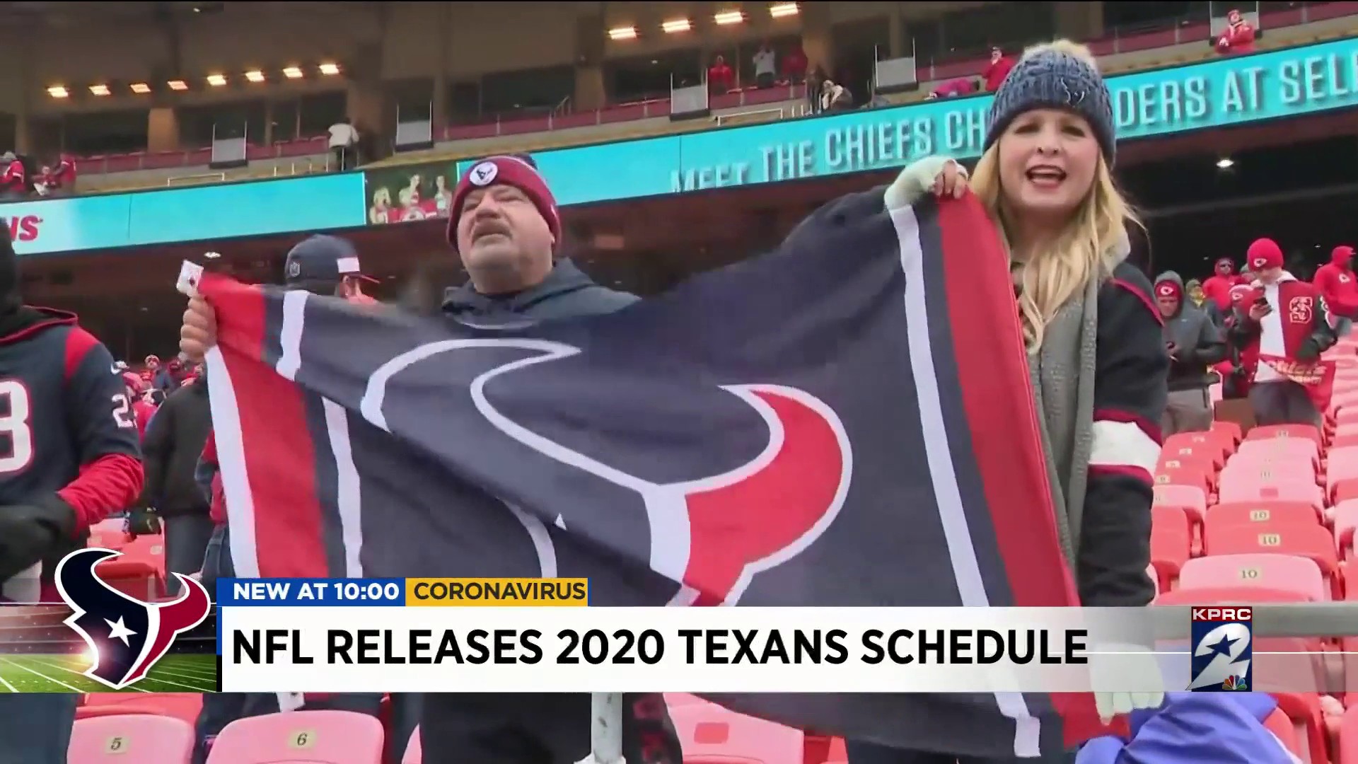 Houston Texans 2020 regular season schedule