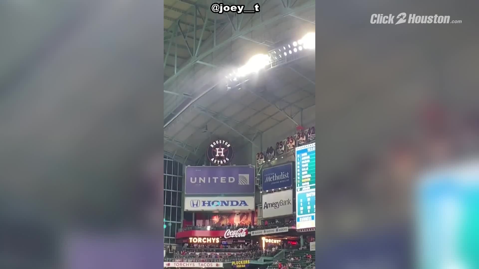 Why does the Minute Maid Park roof leak? Here's what the Astros