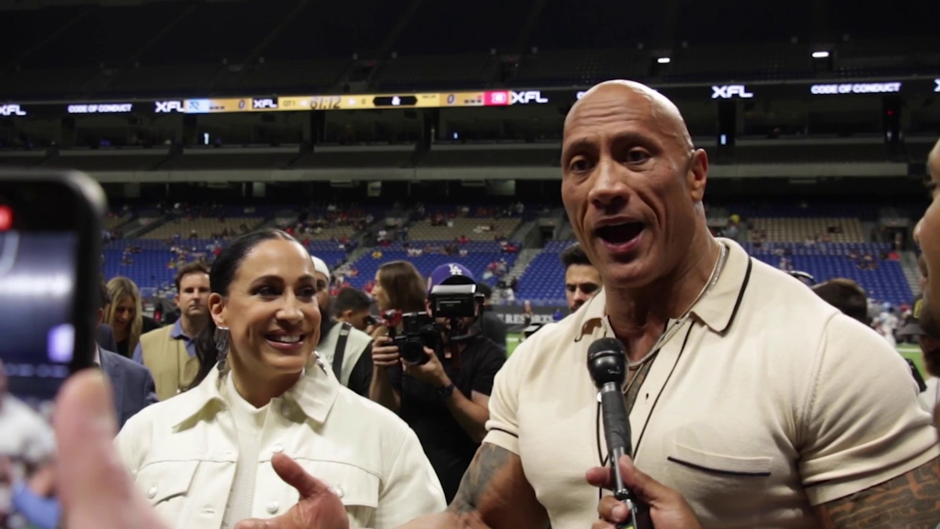 Dwayne The Rock Johnson's XFL releases team brands