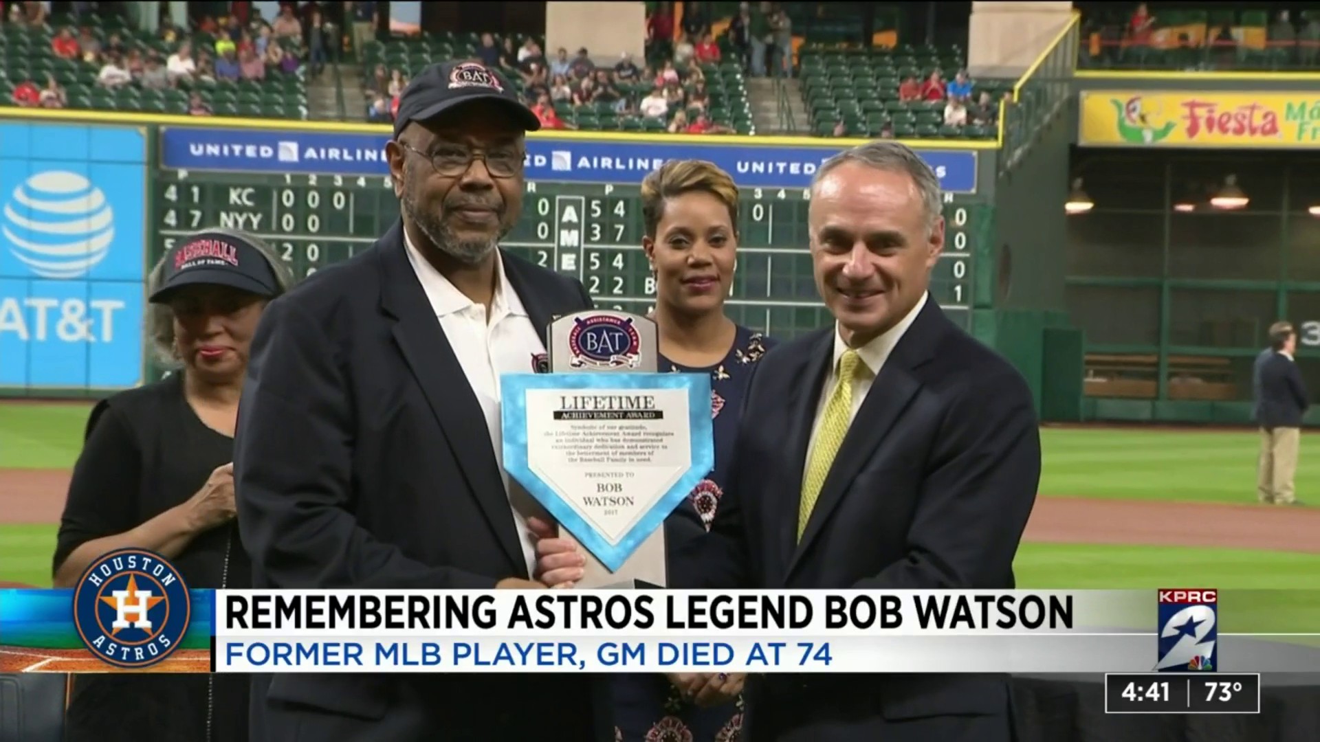 History-making Astros legend Bob 'The Bull' Watson dies at 74