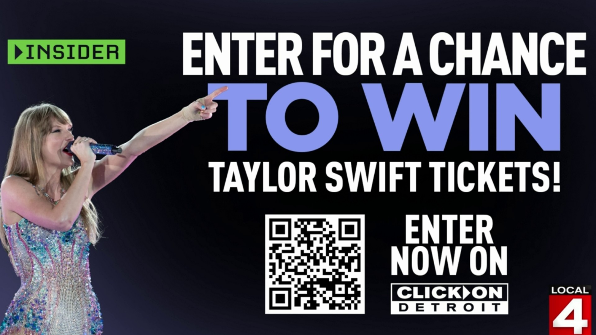 Win tickets to see Taylor Swift in Detroit