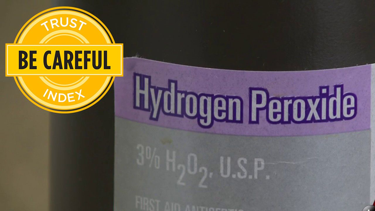 Trust Index Can Hydrogen Peroxide Be Used As A Disinfectant To Kill Covid 19