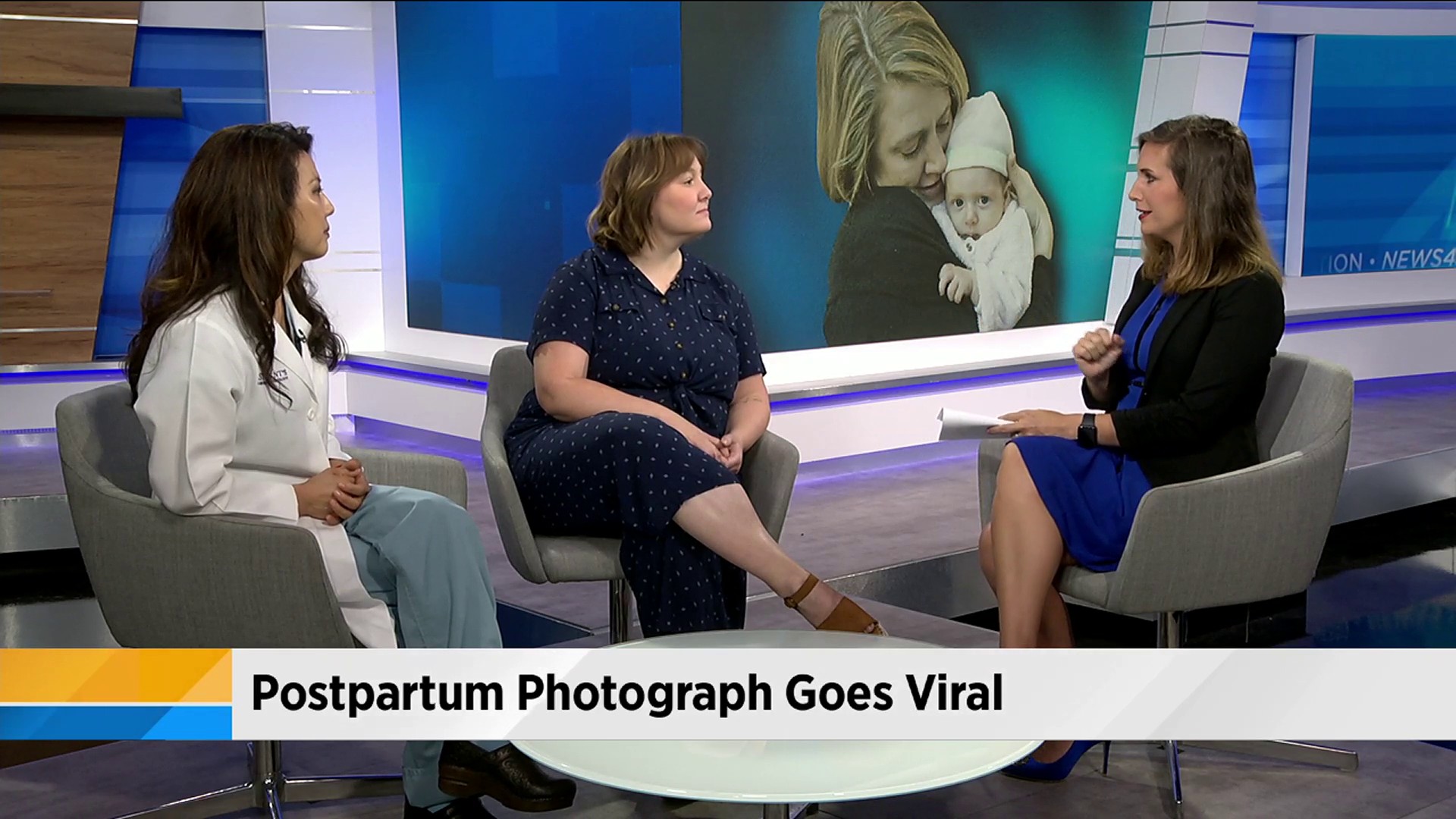 Postpartum Photograph goes viral