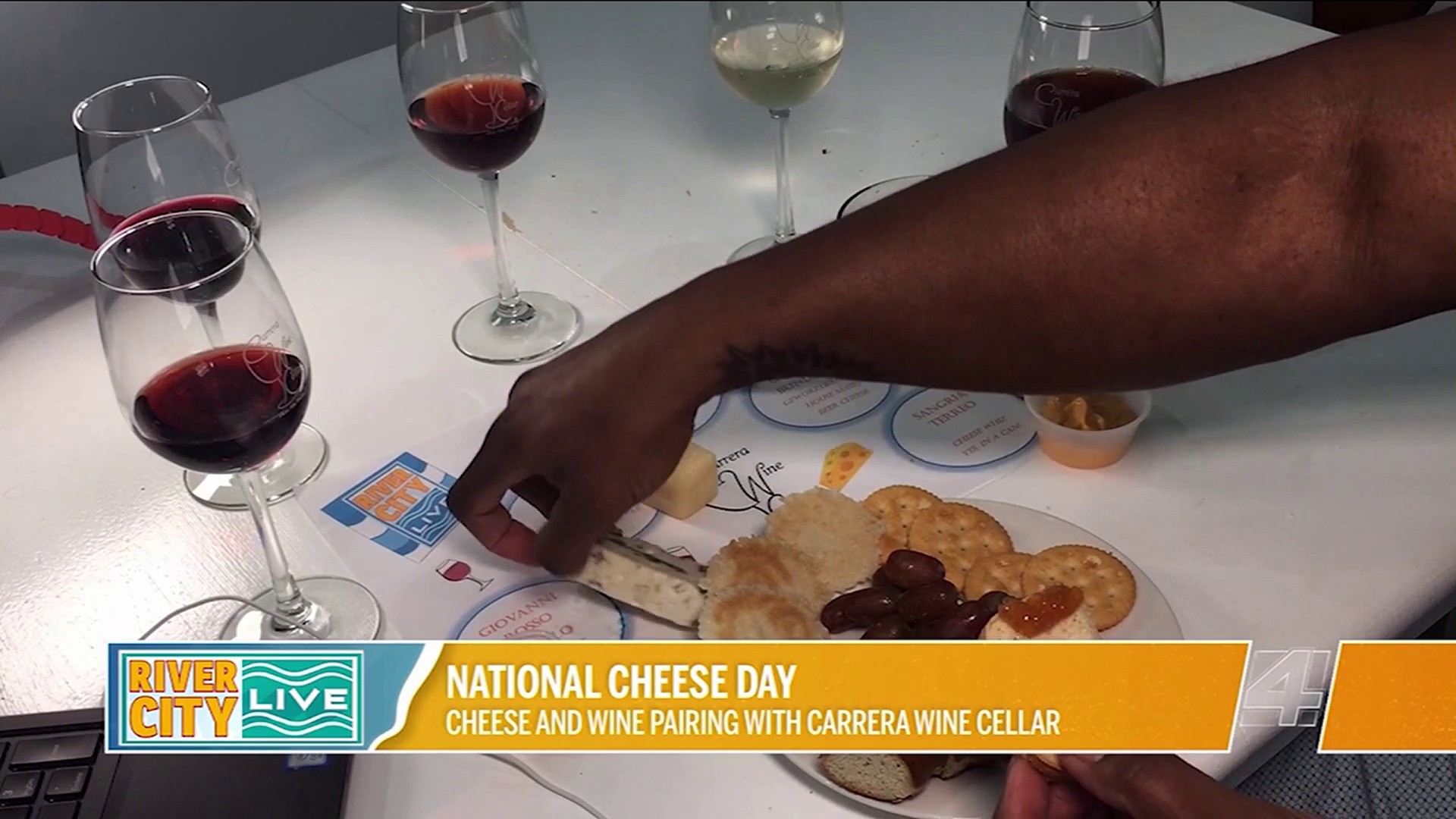 National Cheese Day! with Carrera Wine Cellar | River City Live