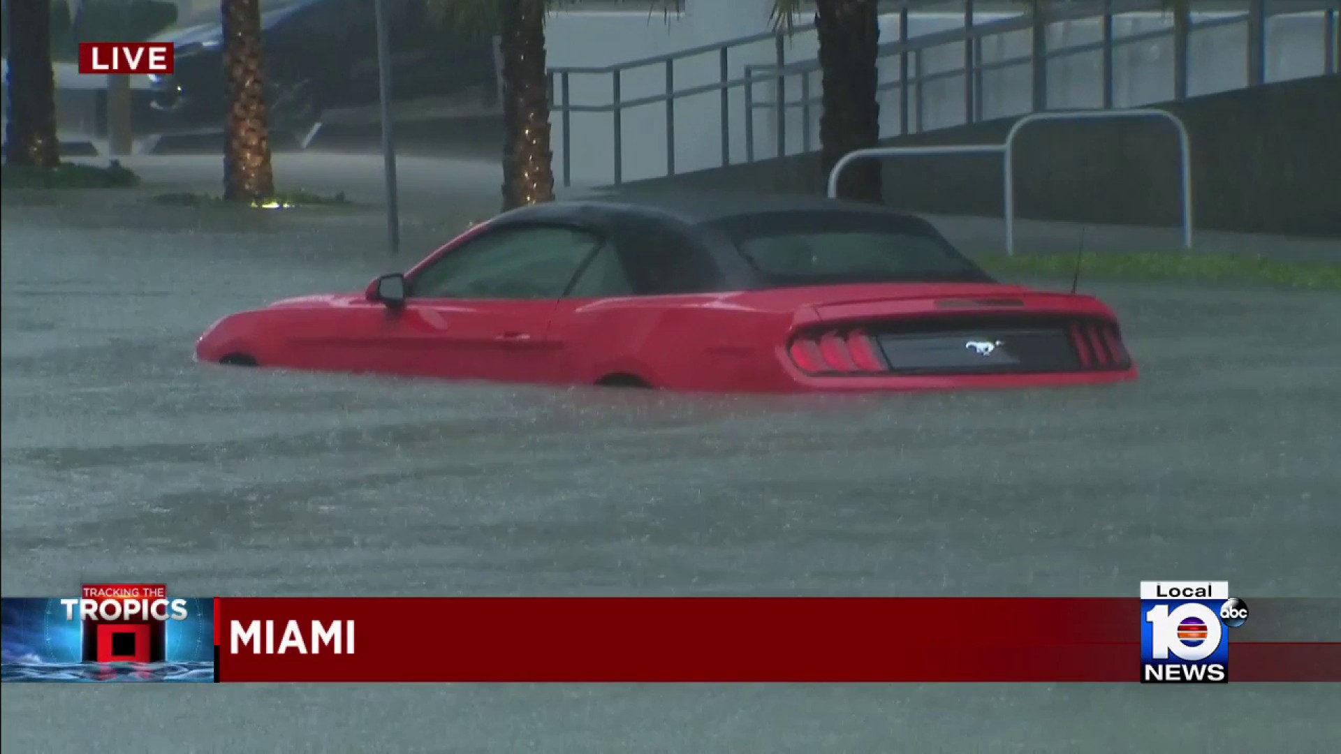 Problemas de inundaciones afectan varias áreas del sur de Florida