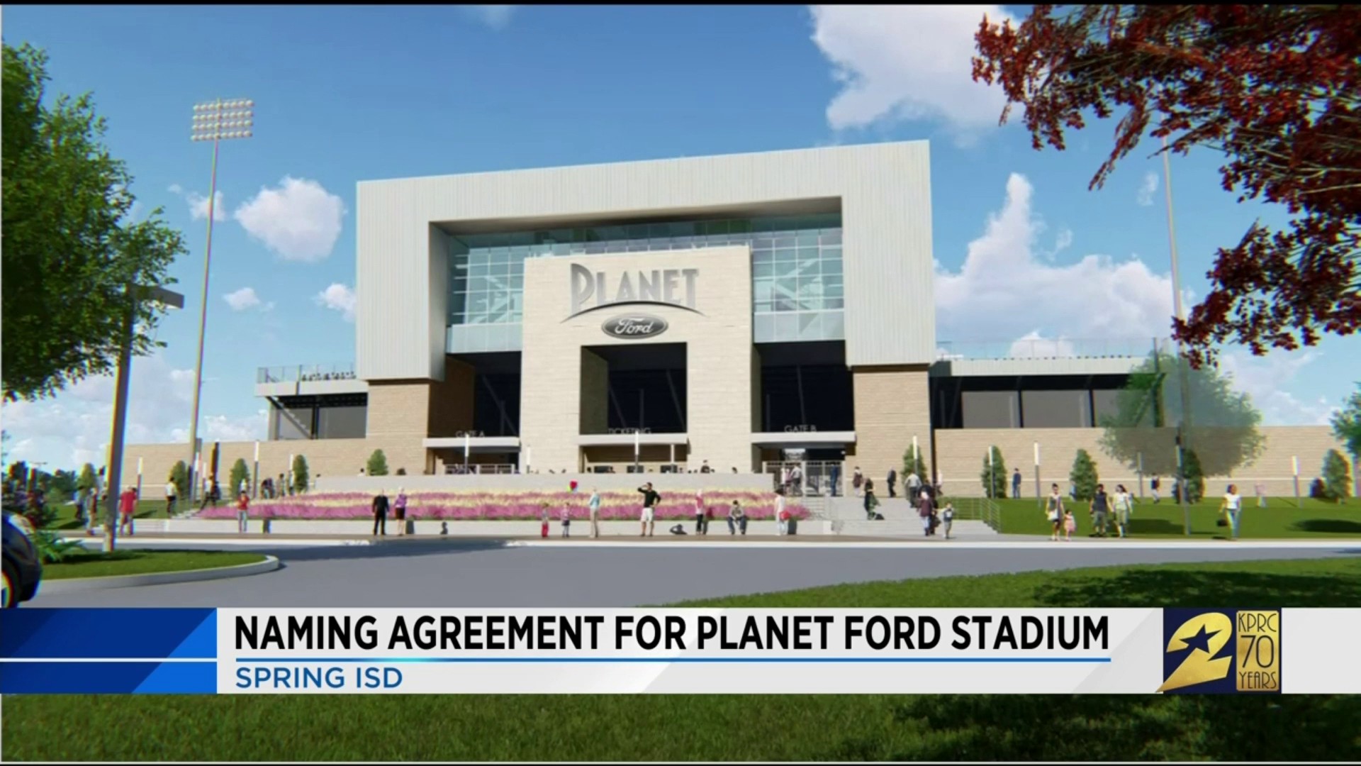 Planet Ford Stadium New Spring Isd Stadium Name Announced