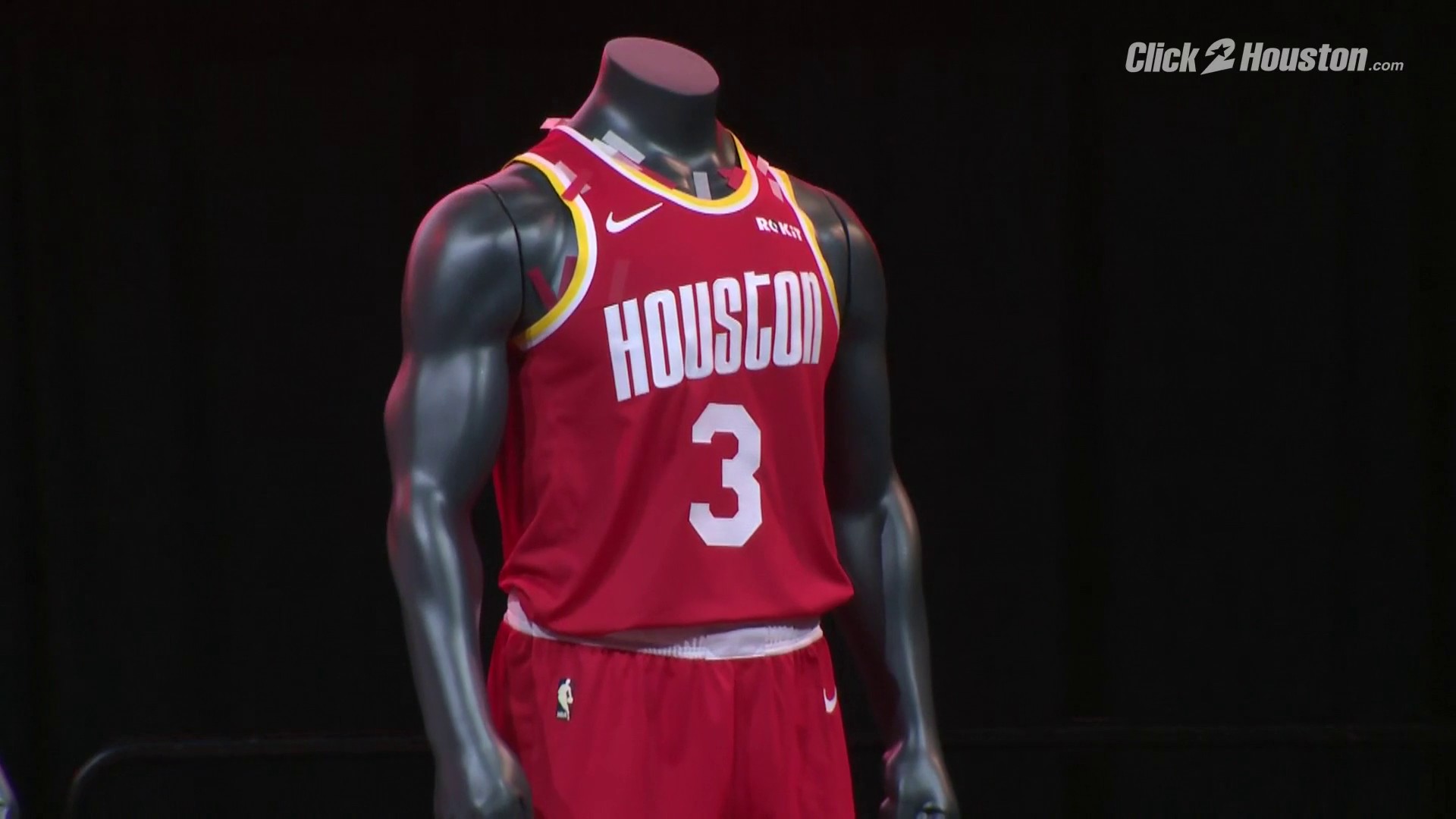 Houston Rockets unveil new uniforms 