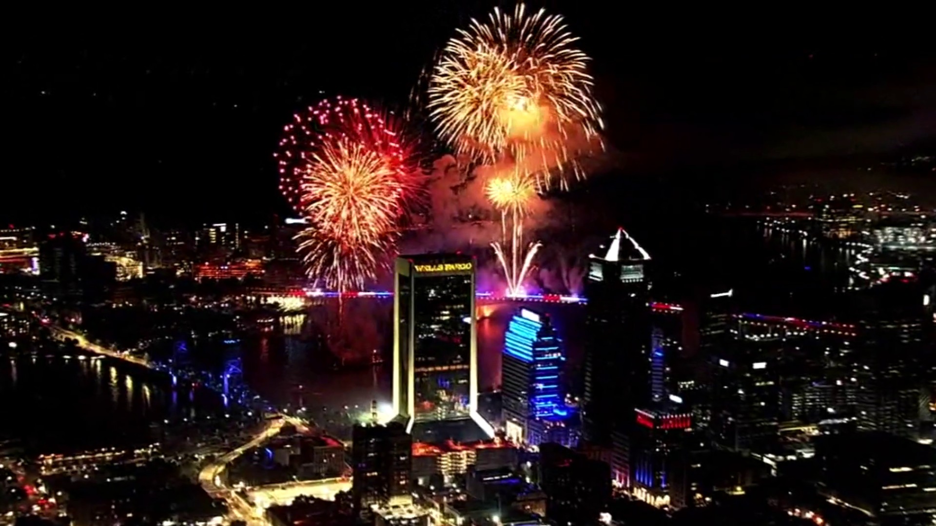 Downtown Jacksonville's Fourth of July fireworks through the years