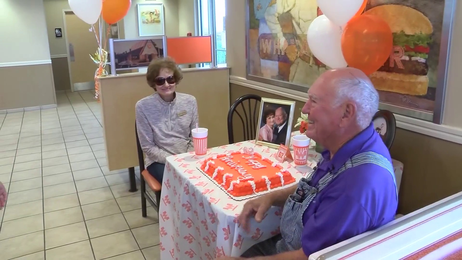 What-a-couple' gets Whataburger surprise for 62nd anniversary