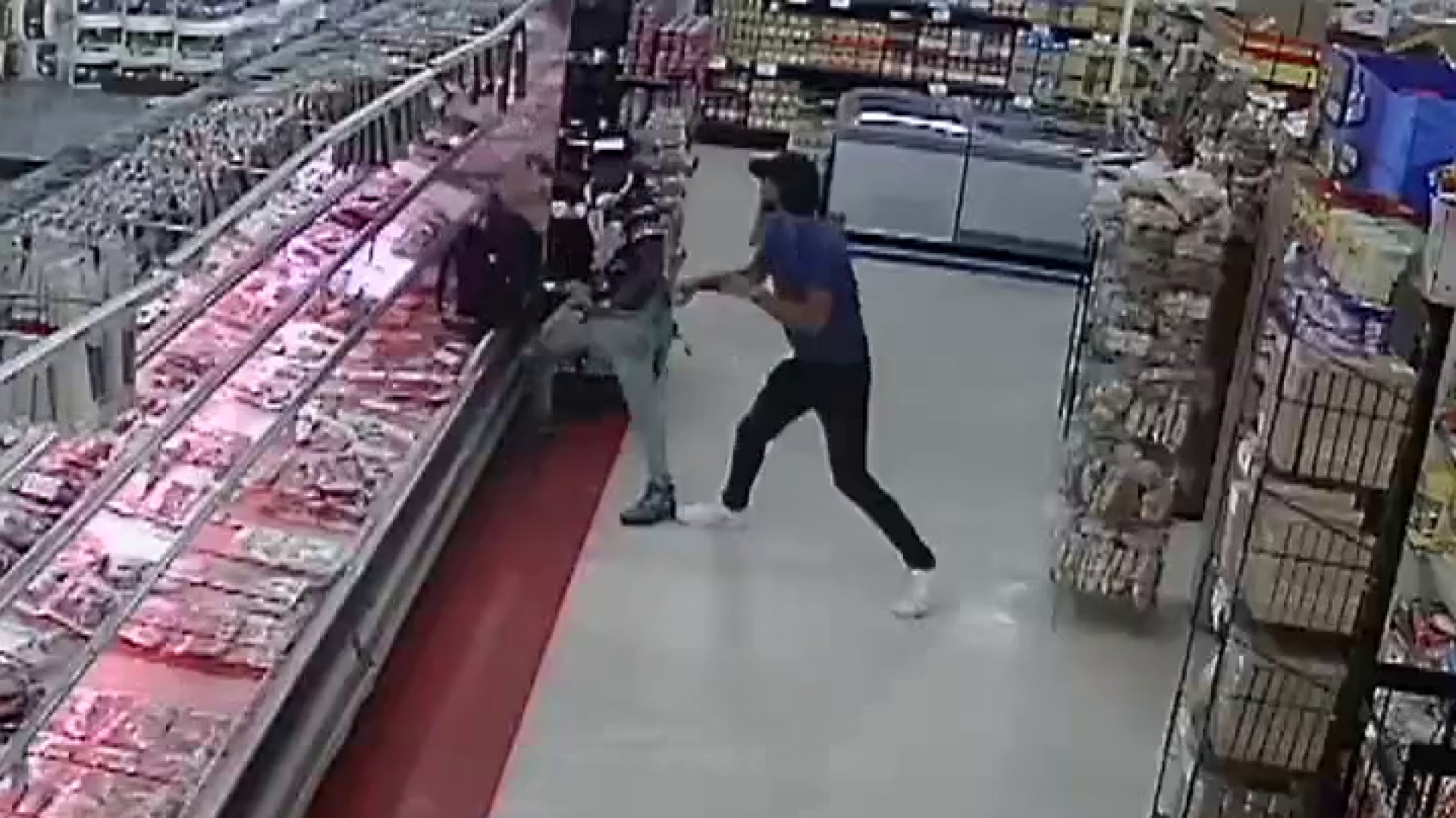 Video shows meat thief pulling knife on West Miami supermarket manager:  Police – NBC 6 South Florida