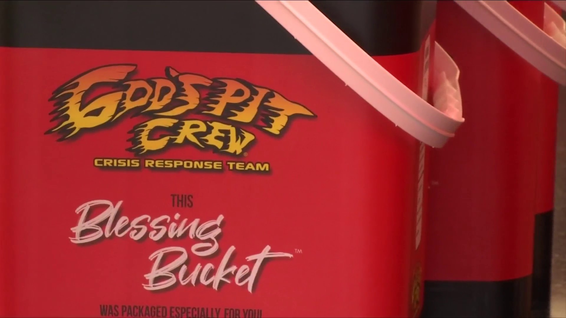 God's Pit Crew hosts first mobile blessing bucket packing event