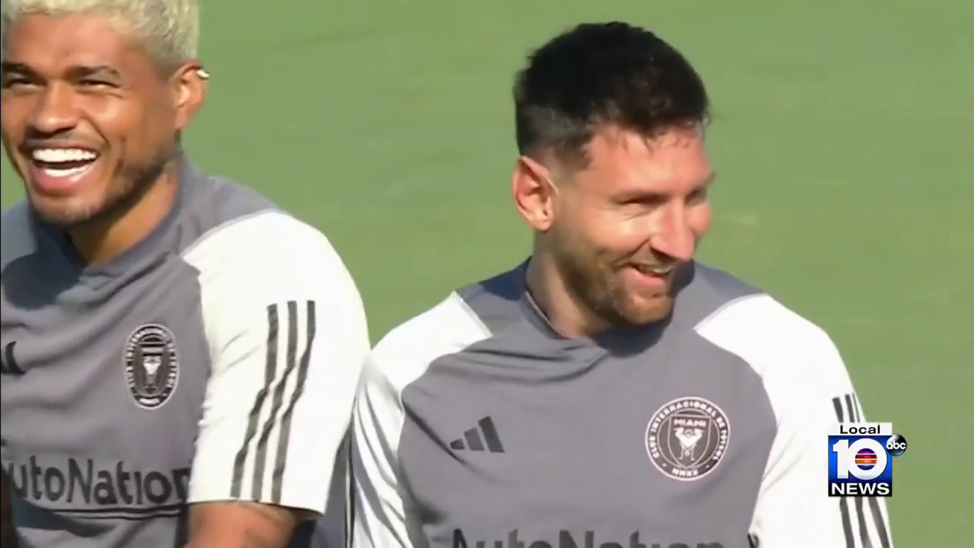 Photo Gallery: Lionel Messi and Sergio Busquets practice with Inter Miami  teammates, Tuesday, July 18, 2023