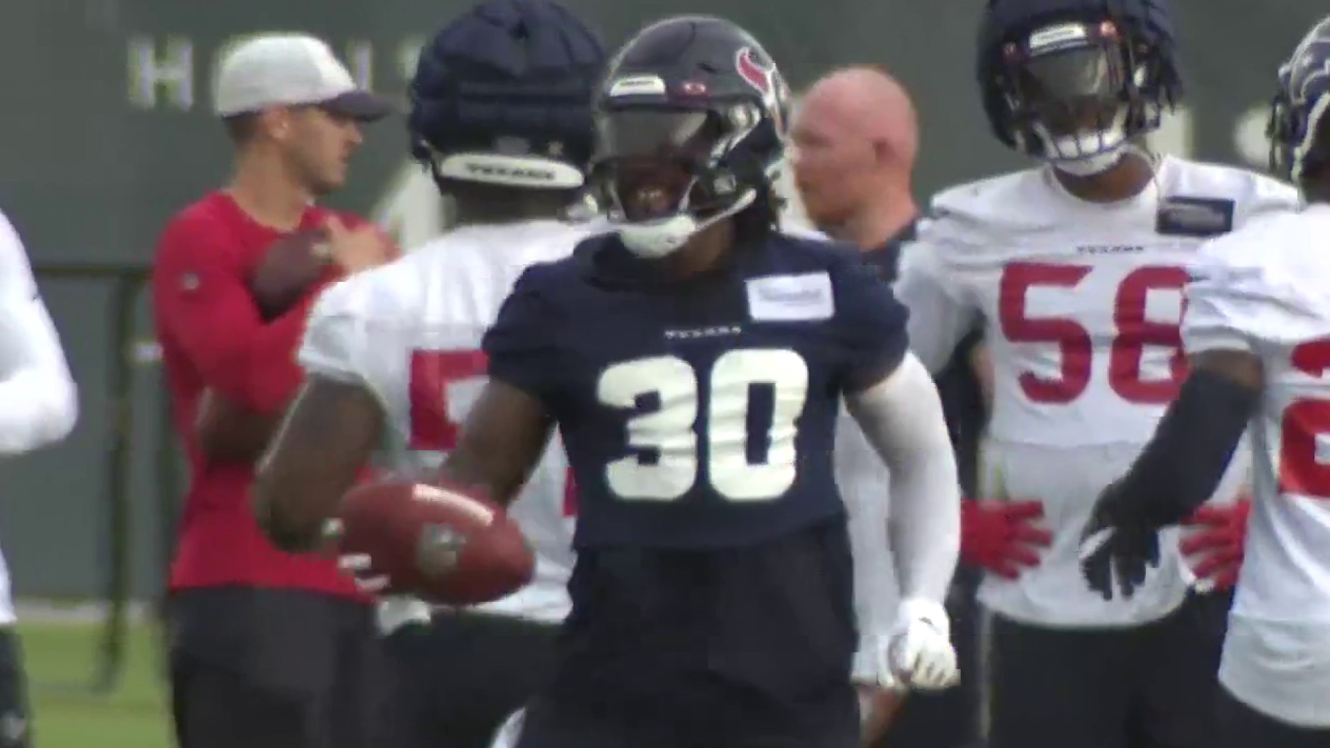 Darius Anderson, Houston Texan running back, charged with burglary