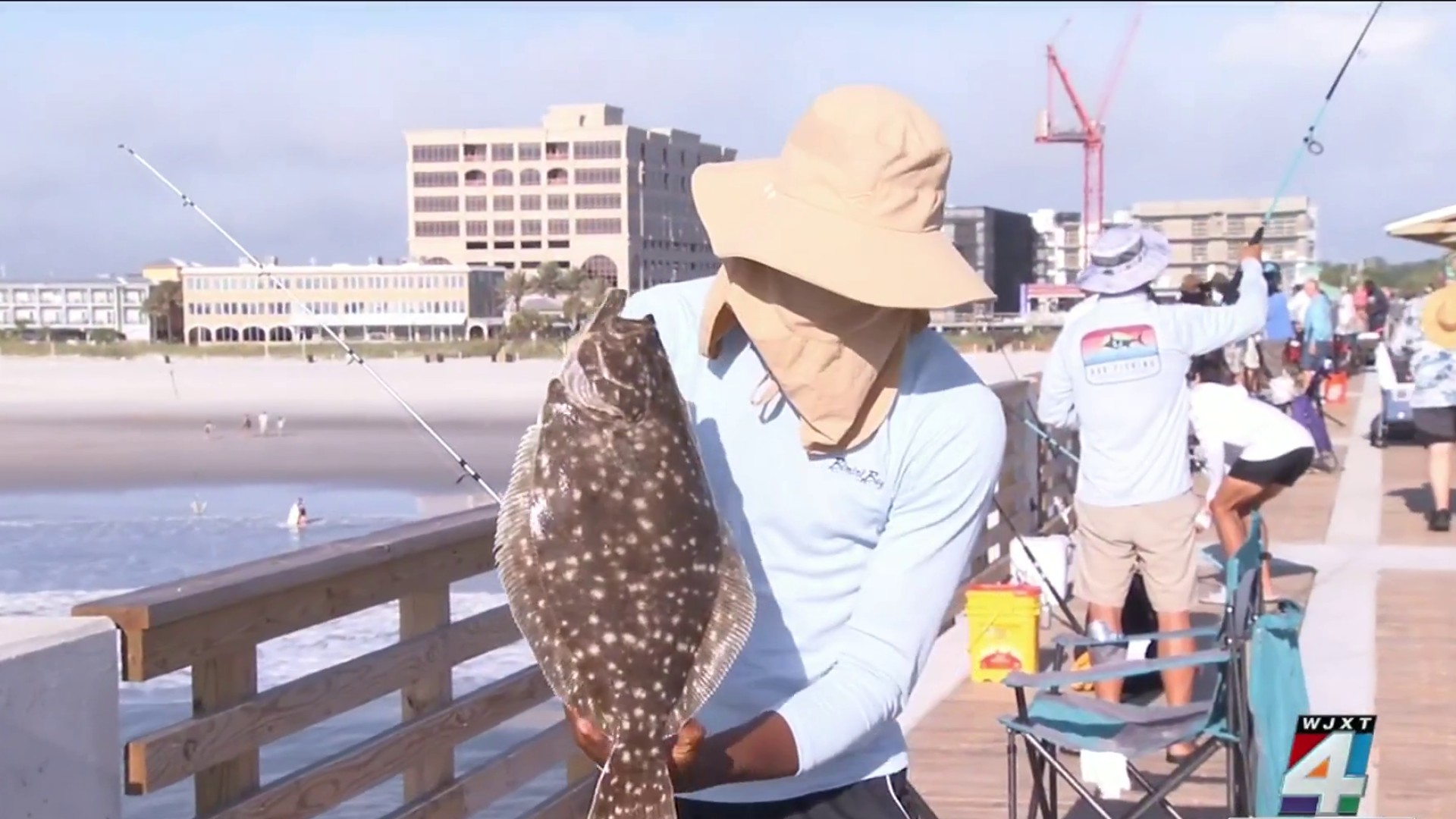 Anglers rejoice! Fishing returns to newly reopened Jacksonville Beach pier