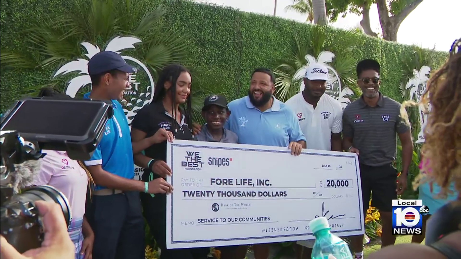 DJ Khaled donates $20K to children's charity at Miami Beach celebrity golf  tournament