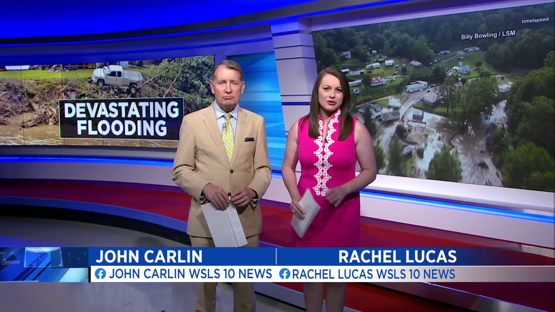 Rachel and John 7.14 6pm newscast