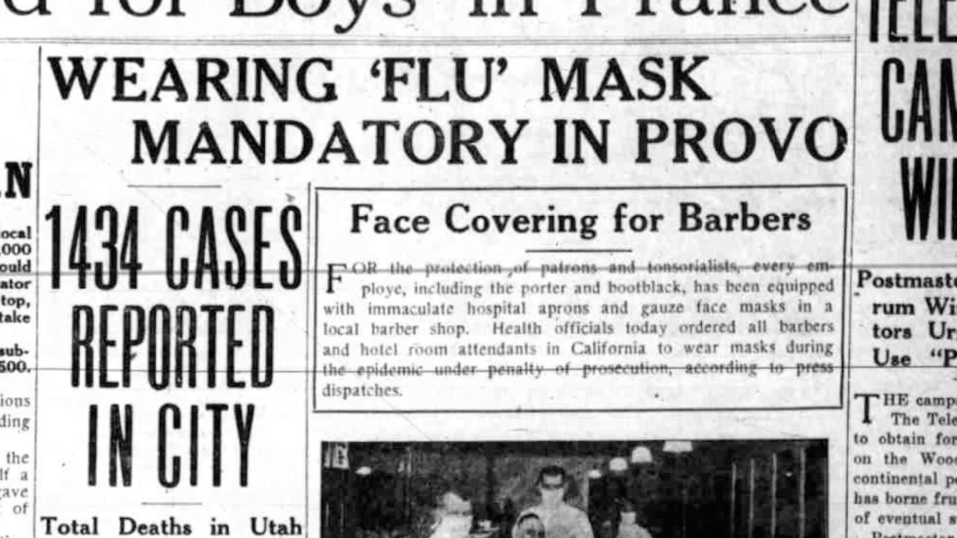1918 Influenza Headlines Are Eerily Familiar In