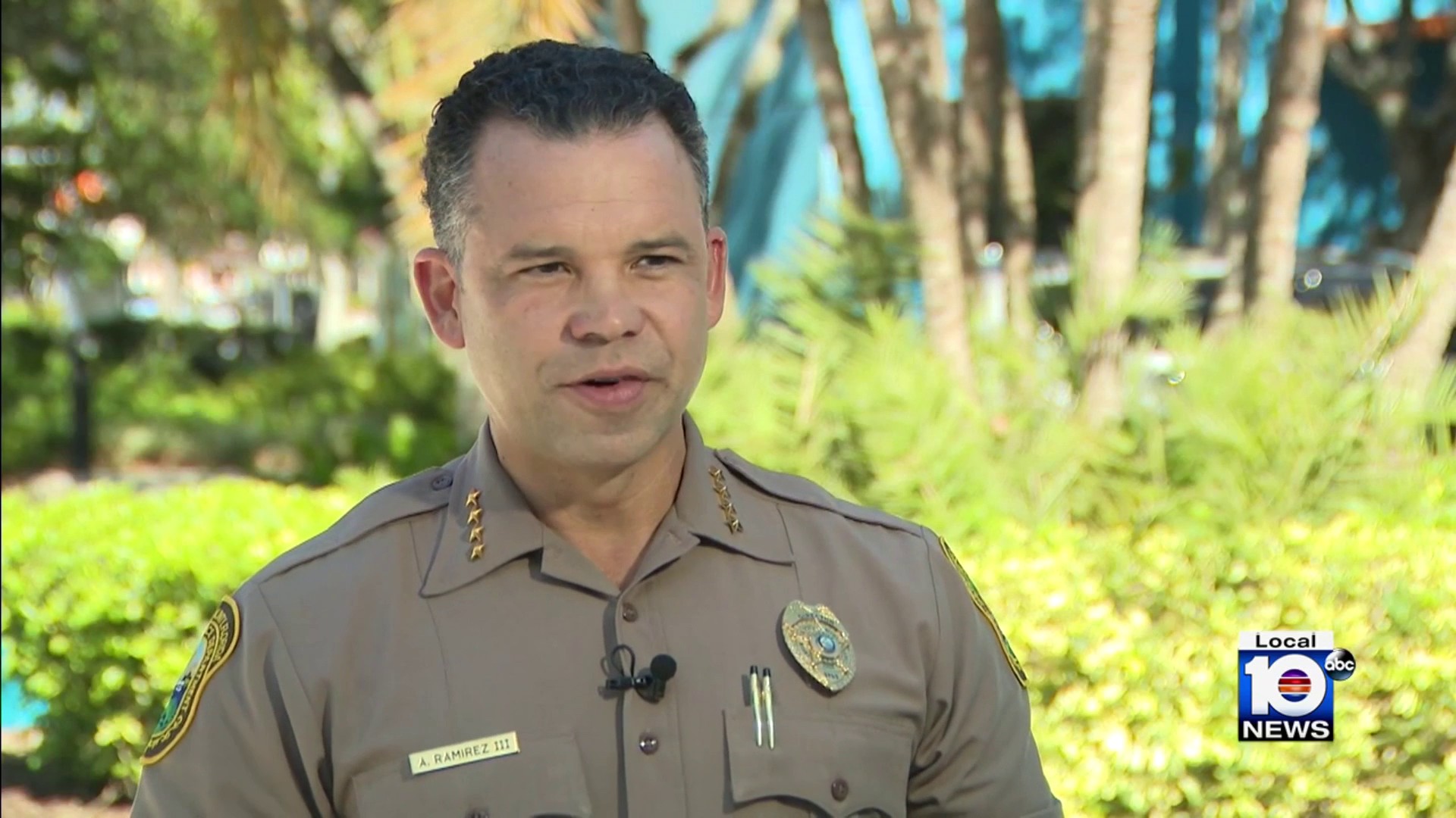 Sources Miami-Dade Police Director Freddy Ramirez has been speaking from hospital picture