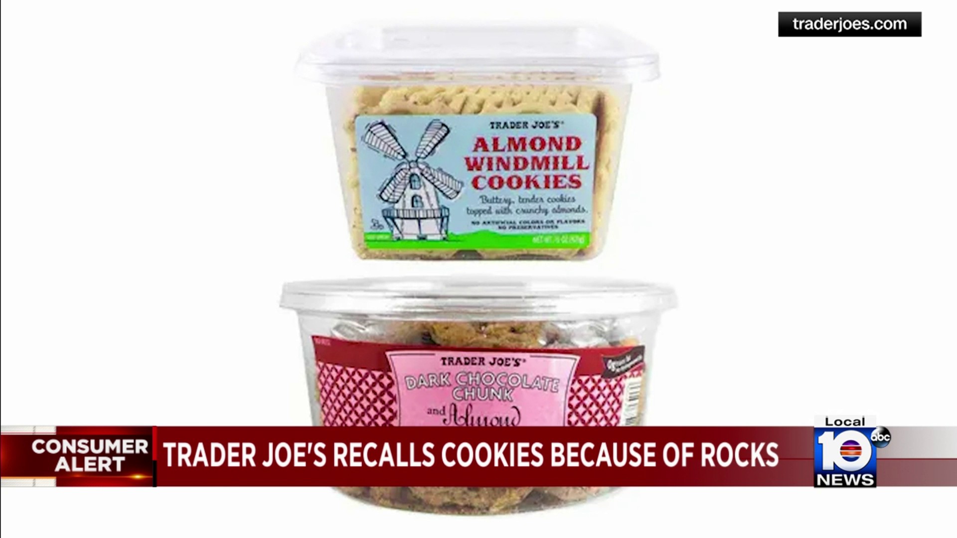 Trader Joe's recall: Two cookie products recalled from shelves