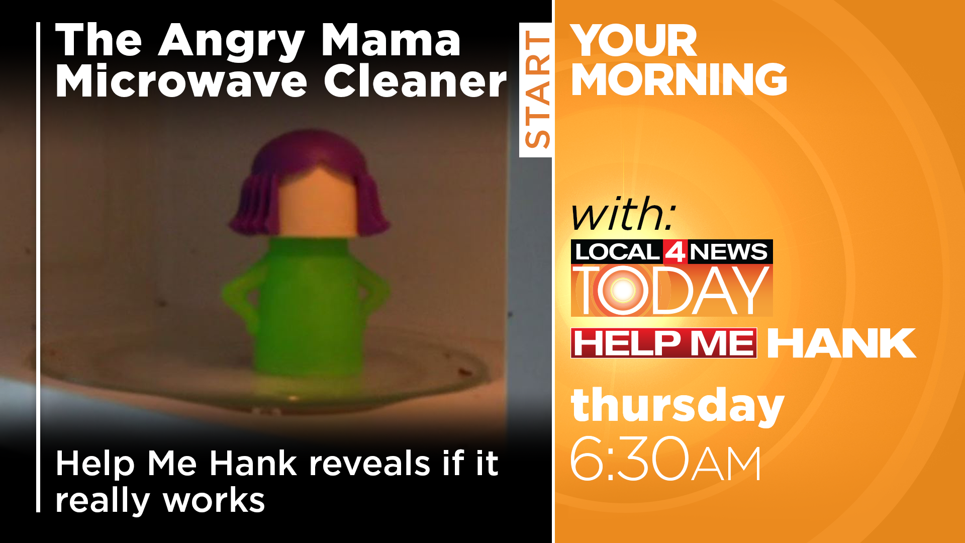 Does it work? Putting 'Angry mama' microwave cleaner to the test