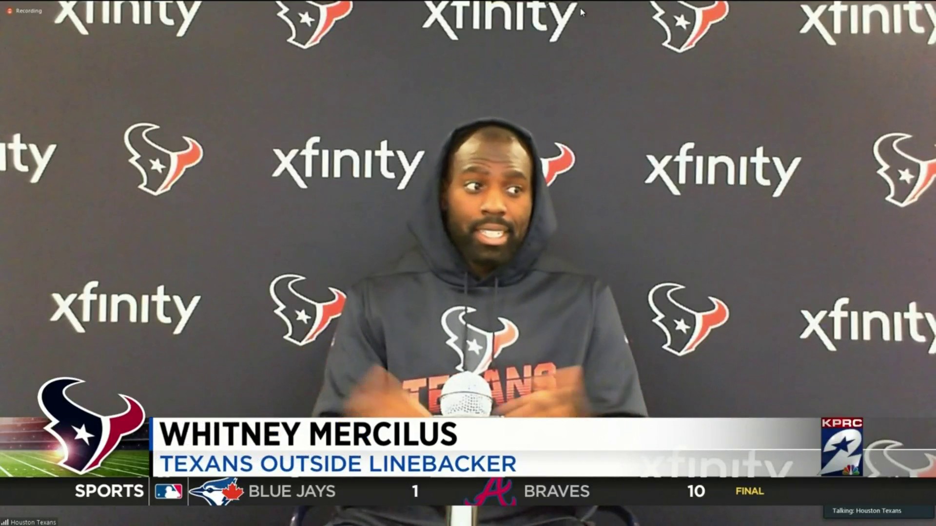 Whitney Mercilus on season finale, more