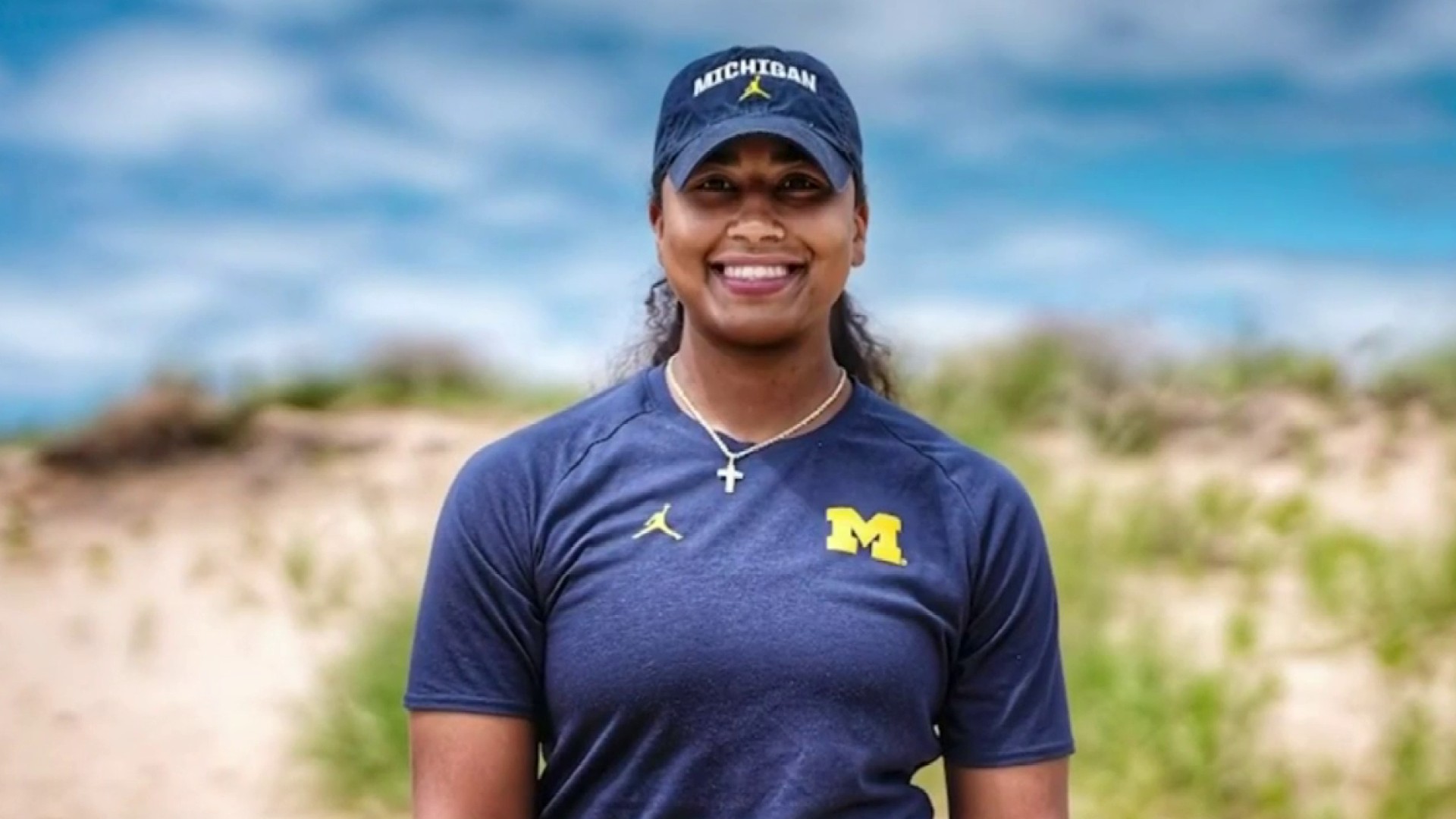 University of Michigan football's first female graduate assistant talks shop