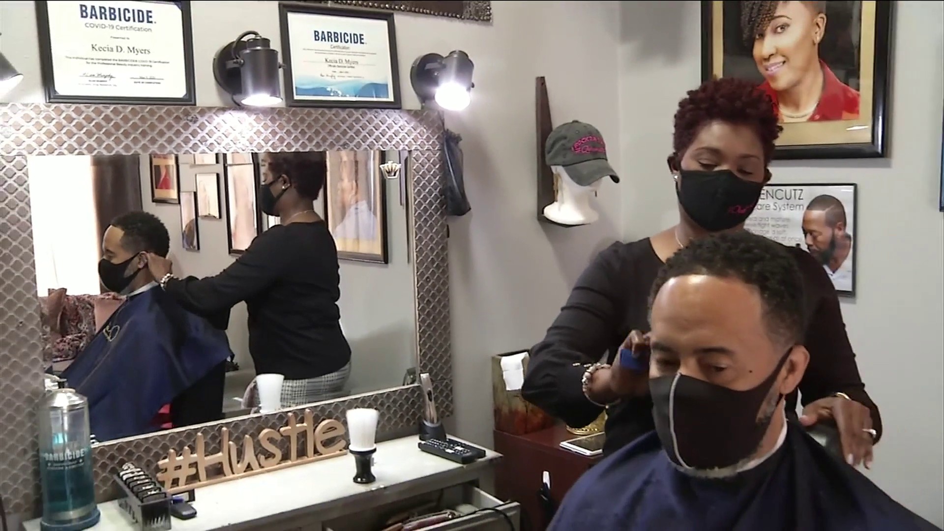 The Hustle Barbershop Queens