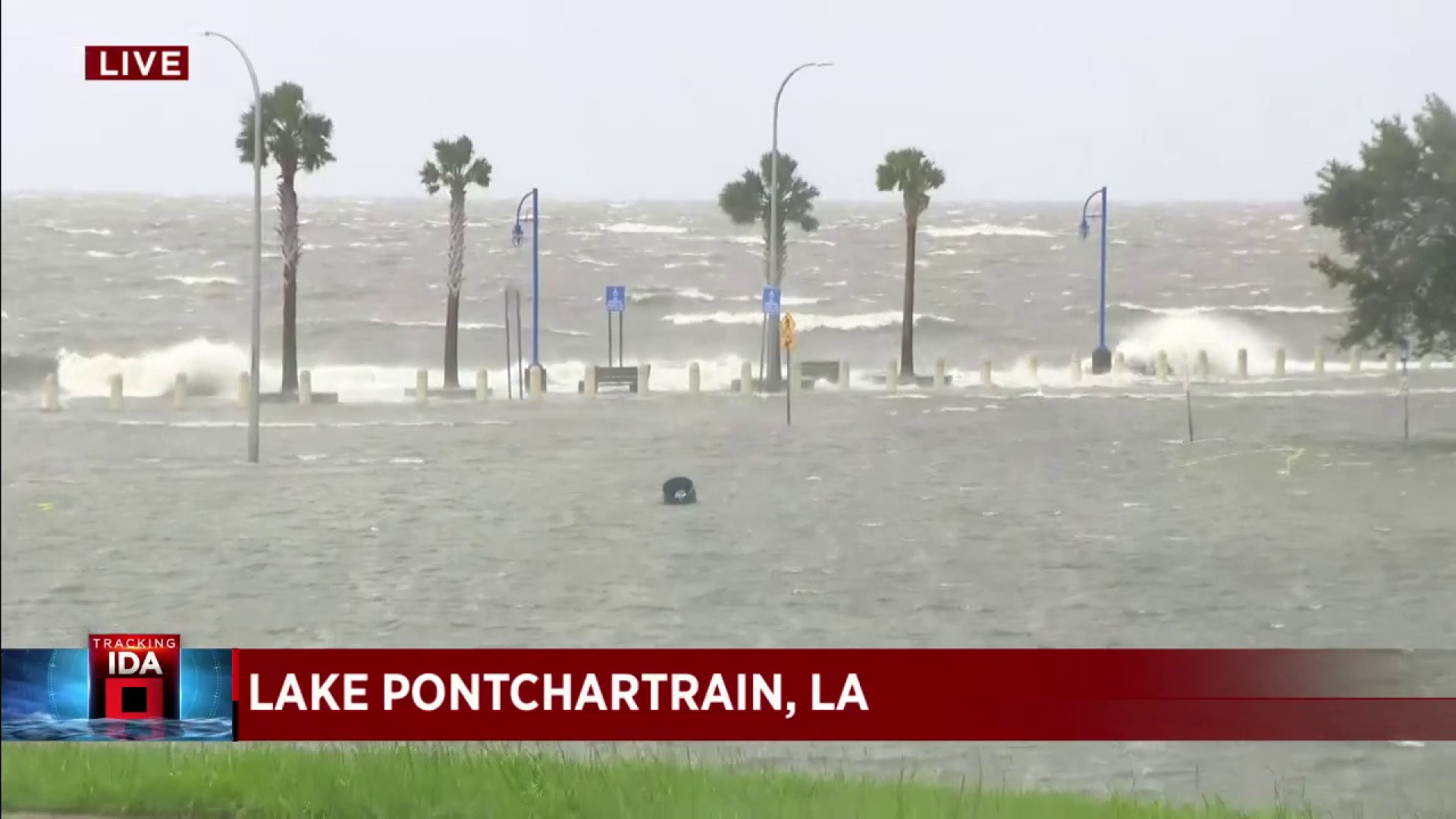 Category 4 Ida nearing the Louisiana Coast