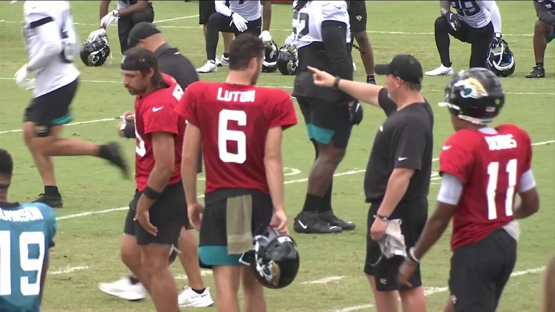 Jaguars cut five from roster, including quarterback Jake Luton